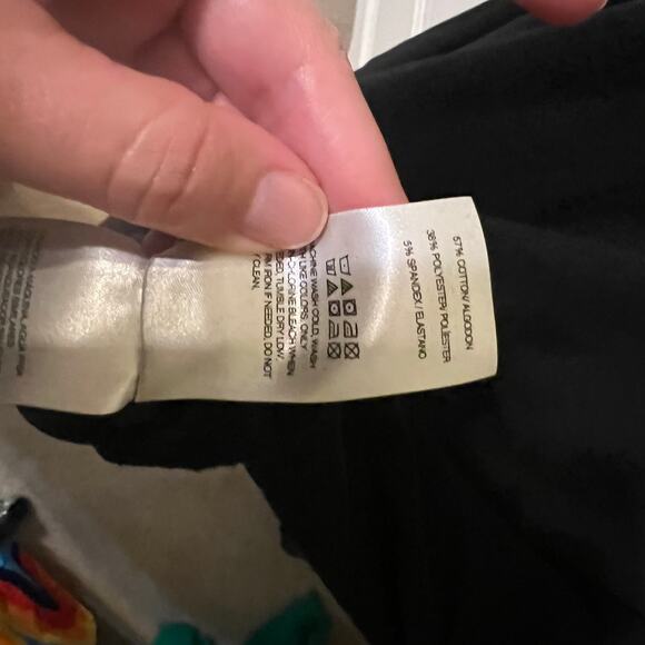 Lucky Brand Long Sleeve Black T-Shirt Men's Size XXL EUC Soft Plain Black Shirt - Picture 6 of 8